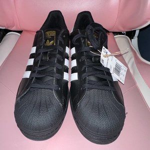 ADIDAS SUPERSTAR SHOES Classic Black and White